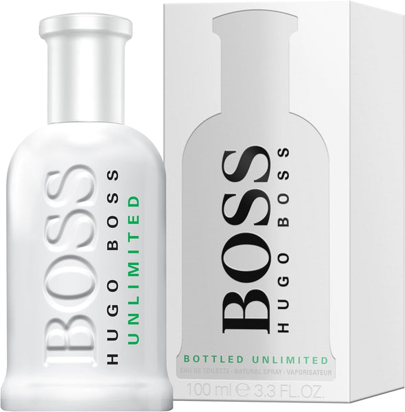 BOSS Bottled Unlimited - Eau de Toilette for Him - Aromatic Fragrance With Notes Of Iced Violet Leaves, Pineapple, Sandalwood, Musk - Medium Longevity - 100ml