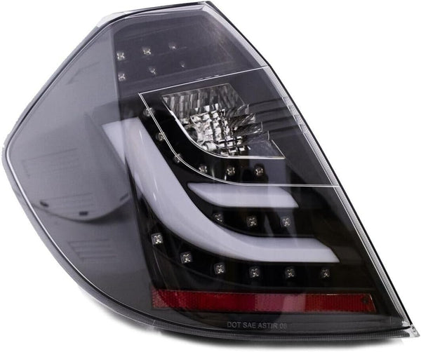 GAZOZ PERFORMANCE LED Tail Light Lamp Clear/Black For 2009 2010~2011~2012~2013 Fit Jazz