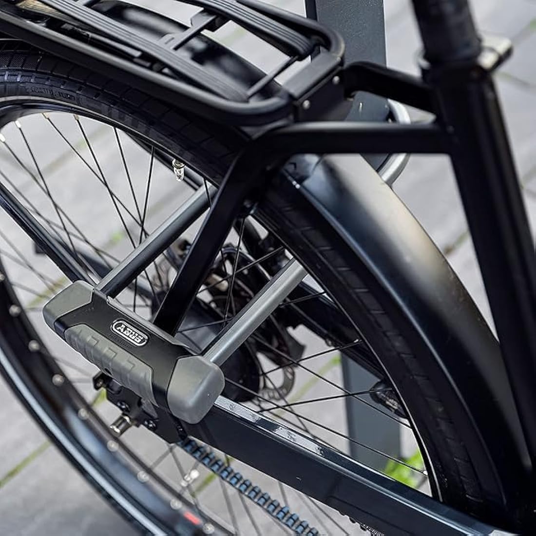 ABUS U-lock Granit XPlus 540 - Bike lock with XPlus cylinder - security level 15 - Black/grey