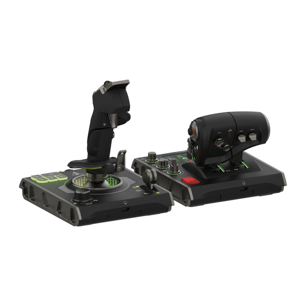 Turtle Beach VelocityOne Flightdeck - Universal HOTAS Simulation Joystick & Throttle with Touch Display, Stick Mounted HUD and Contactless Sensors for Air and Space Combat on Windows 10 & 11