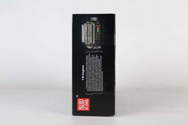 Mould King 10088 V8 Engine Building Kit - Build Your Own V8 Engine Toy, 8-Cylinder Petrol Car Engine Replica Model Building Kit for Kids/Teens 10+ Years (535 Pcs)