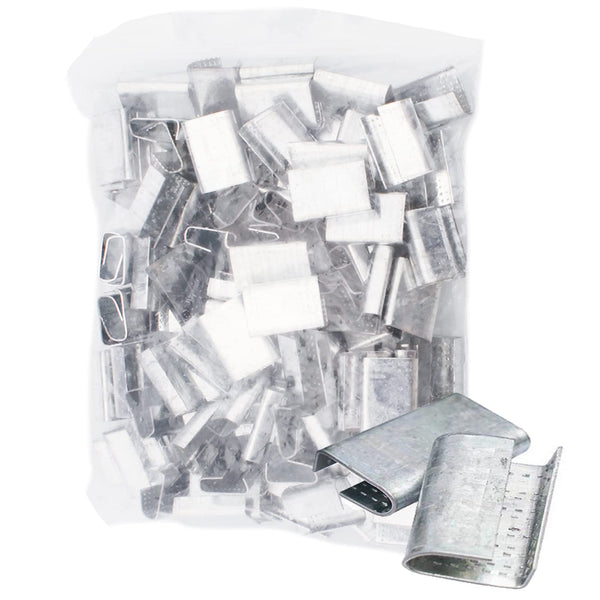 Complete Hand Pallet Packaging Strapping Kit with Tools, 200m PP Band, Metal Seals, and Edge Protectors for Secure Packing