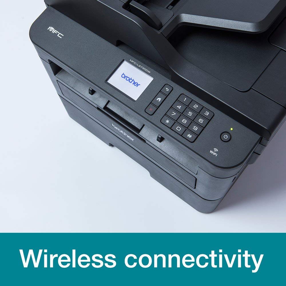 Brother DCP-L2620DW 3-in-1 Mono Laser Printer |Print, copy & scan|Automatic 2-sided print |A4|UK Plug