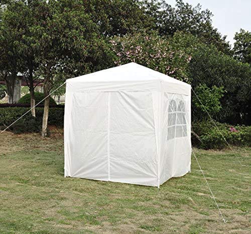 Outsunny 3 x 3(m) Pop Up Gazebo, Water and UV Resistant Party Tent Camping Canopy Marquee with Carry Bag, Blue