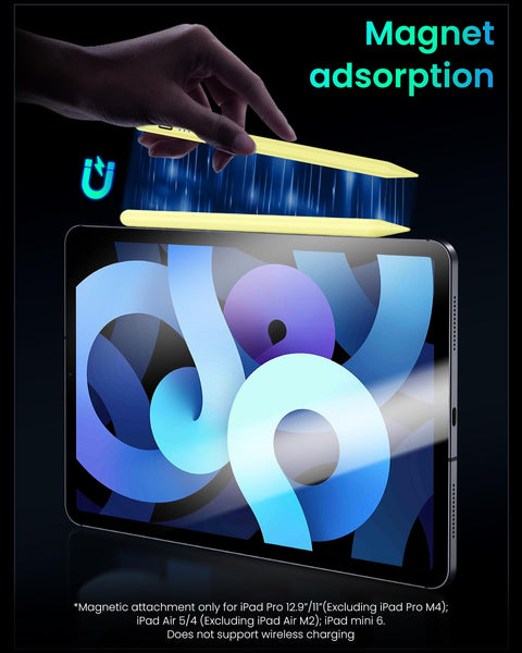 Variglas Pencil for iPad - 2018-2025 15 Minutes Fast Charging, Palm Rejection,Tilt Sensitivity, Stylus Pen Compatible with iPad Pro 11"/12.9"/13", 11/10/9/8/7/6th Gen, Air 3-6, Mini 5/6