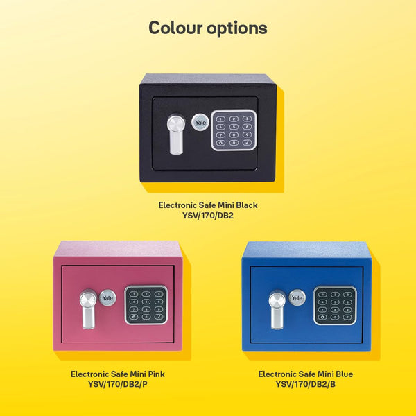 Yale - Electronic Alarmed Safe Laptop - Standard Security - YLC/200/DB2