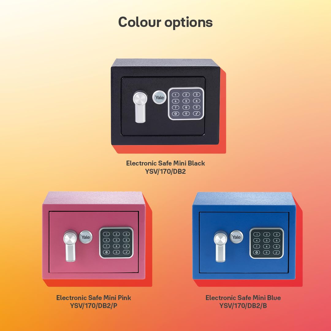 Yale - Electronic Alarmed Safe Laptop - Standard Security - YLC/200/DB2