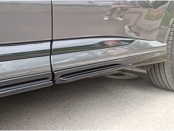 Motordrome Set side skirts compatible with Ford Puma ST-Line 2019- (ABS Glossy black)