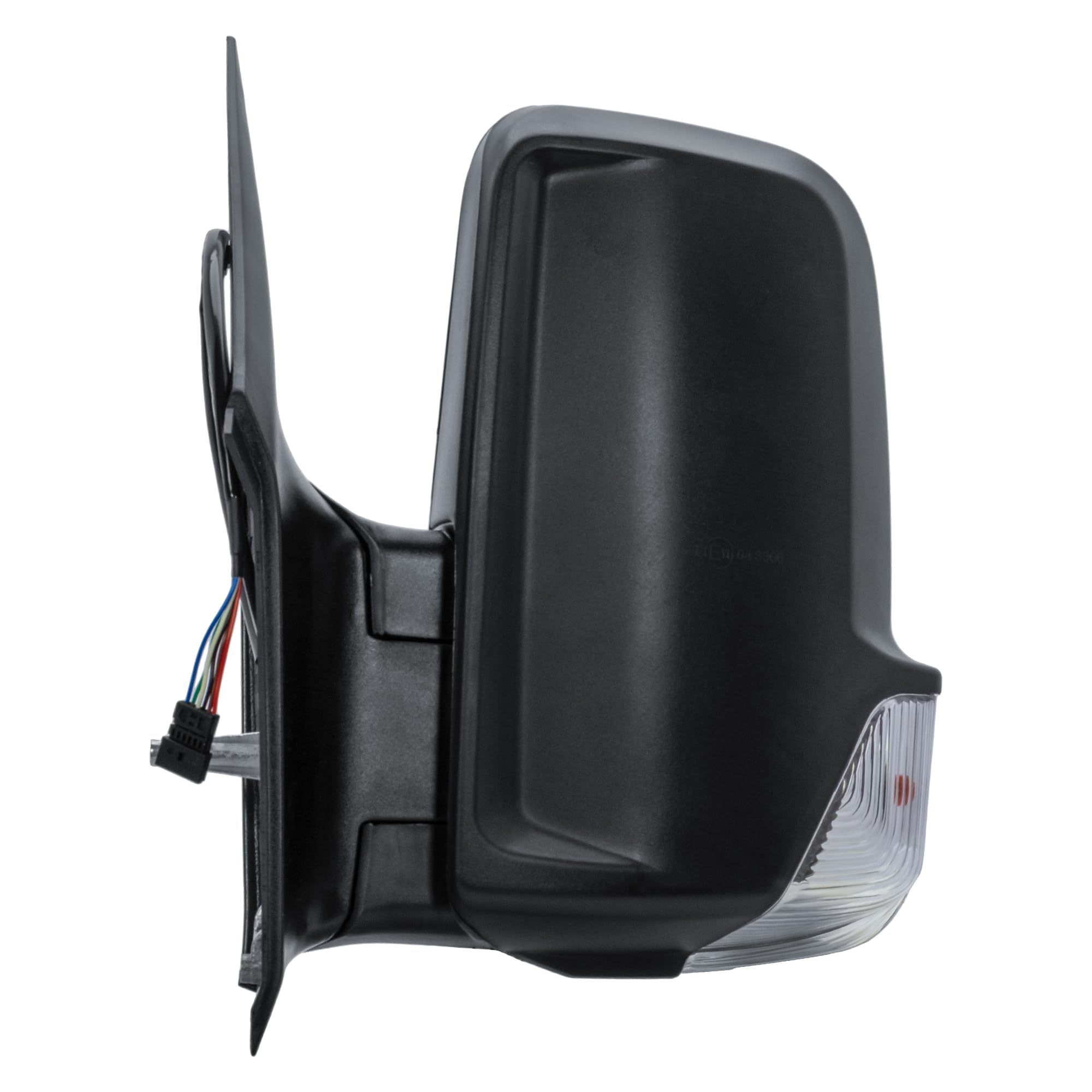 Driver Right Side Door Wing Mirror O/S Electric and Heated Short Arm Black Cover For Mercedes Sprinter VW Crafter 2006 to 2018