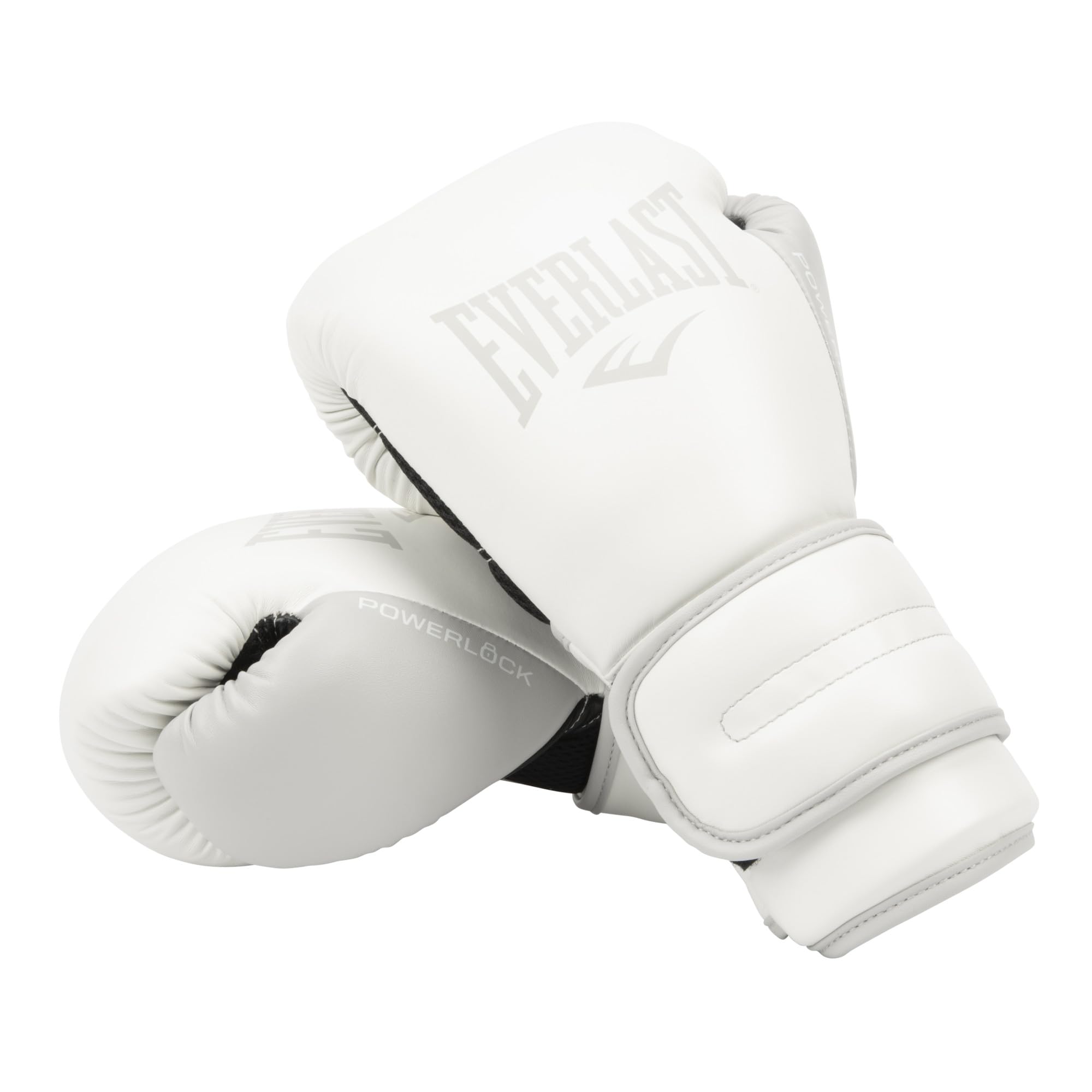 EVERLAST Powerlock 2R Training Gloves - White - 12oz