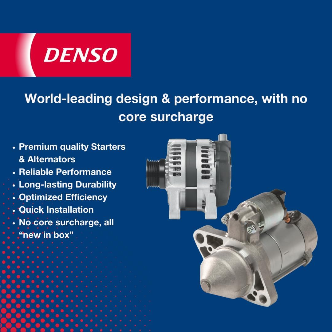 DENSO Alternator - DAN515 - OE Number: 9638543680