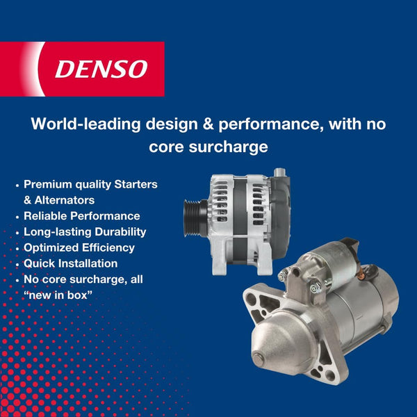 DENSO Alternator - DAN515 - OE Number: 9638543680