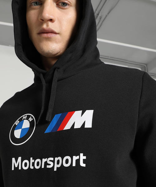 PUMA BMW M Motorsport Fleece Hoodie Sweatshirt Hooded Top Mens