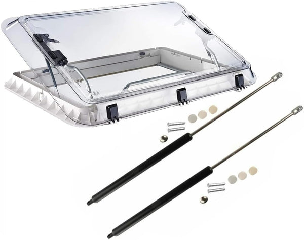 Ramor Strutz. Gas Spring Installation Kit Compatible with Seitz Dometic Heki 2 Rooflight. Skylight for Caravan or Motorhome Spares and Accessories.