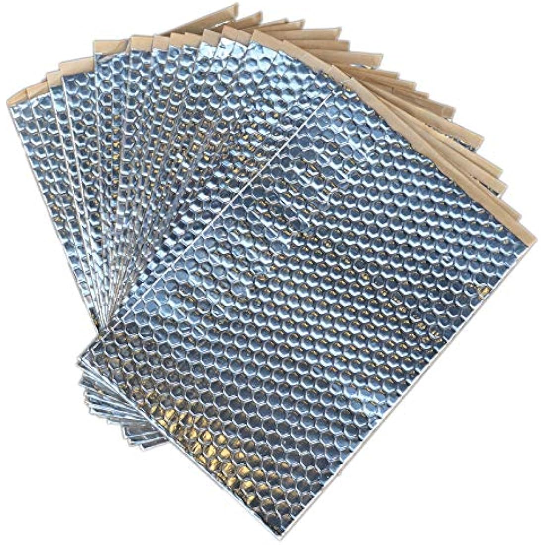 Dodo Mat DEADN Hex sound deadening mat, 20 Sheets, 20 sq.ft (1.8sq.m), car & van sound proofing, vibration damping