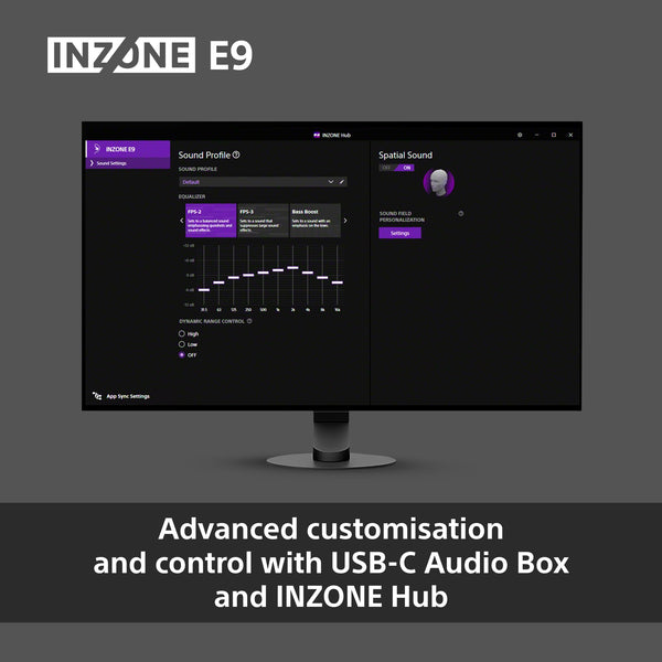 Sony INZONE H3 Wired Gaming Headset – PC/PS5, 360 Spatial Sound for Gaming, Lightweight 299g Design, Flip-to-Mute Boom Microphone, USB Audio Box for Custom EQ – Black