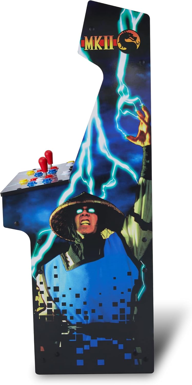 Arcade1Up Mortal Kombat Classic SE Arcade Game Machine – 1.22 Meter Cabinet, 13 Classic Video Games, 39.62 cm IPS Display, Easy Assembly, Perfect for Home Gaming