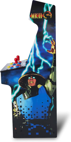 Arcade1Up Mortal Kombat Classic SE Arcade Game Machine – 1.22 Meter Cabinet, 13 Classic Video Games, 39.62 cm IPS Display, Easy Assembly, Perfect for Home Gaming