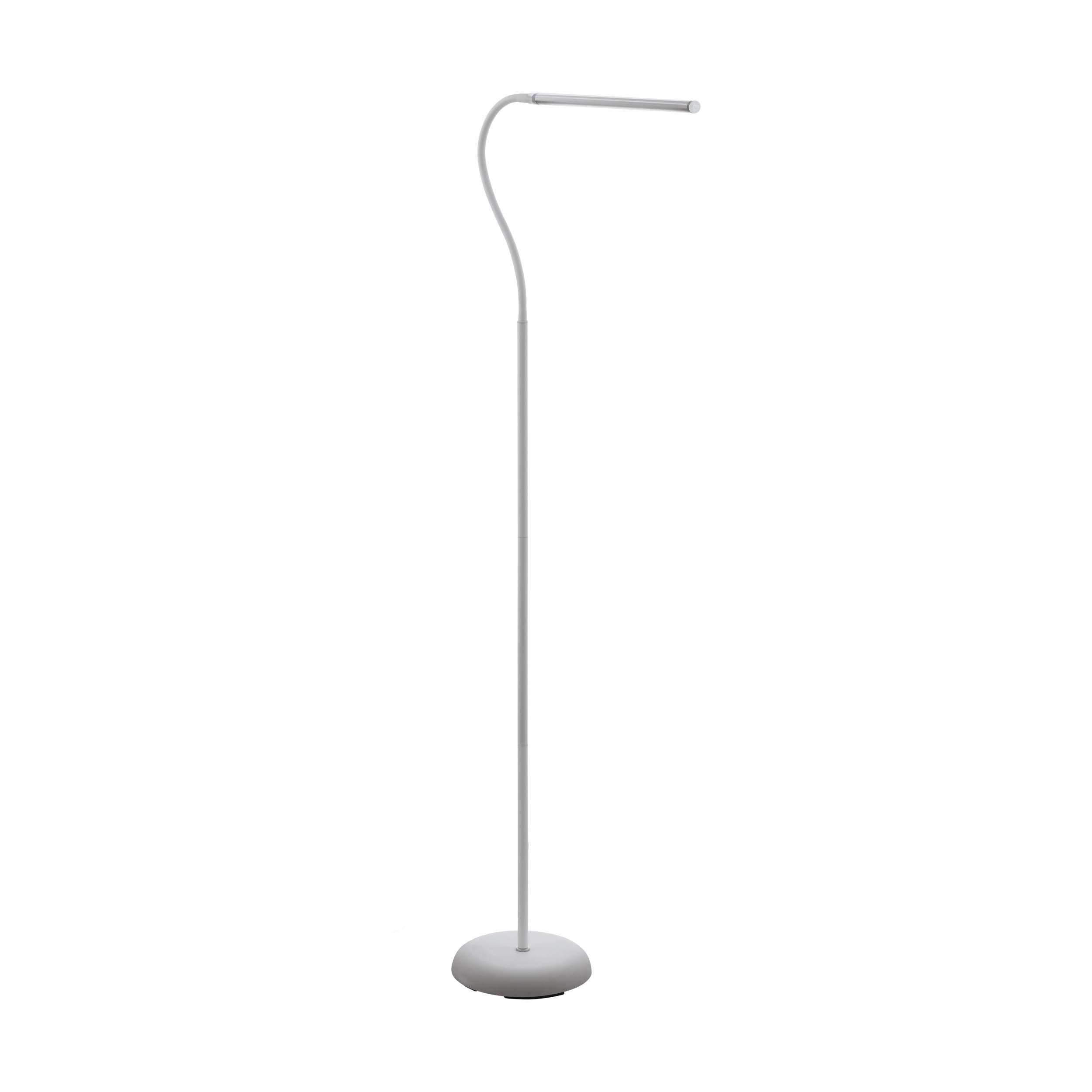 Eglo LED Touch Dimmer White Adjustable Floor Lamp 'LAROA'