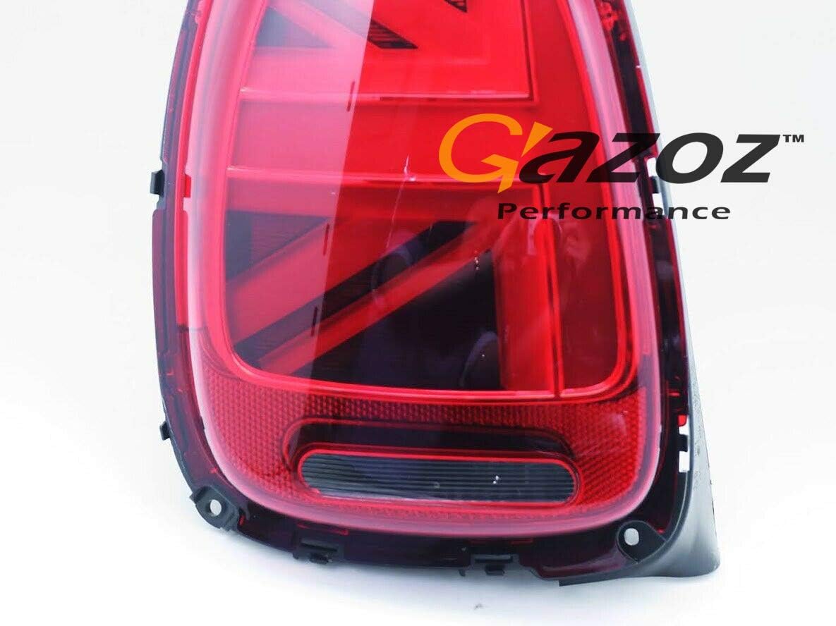 GAZOZ PERFORMANCE LED Tail Lights For 2014-2018 Cooper F56 UK UNION JACK LCI RED Lens