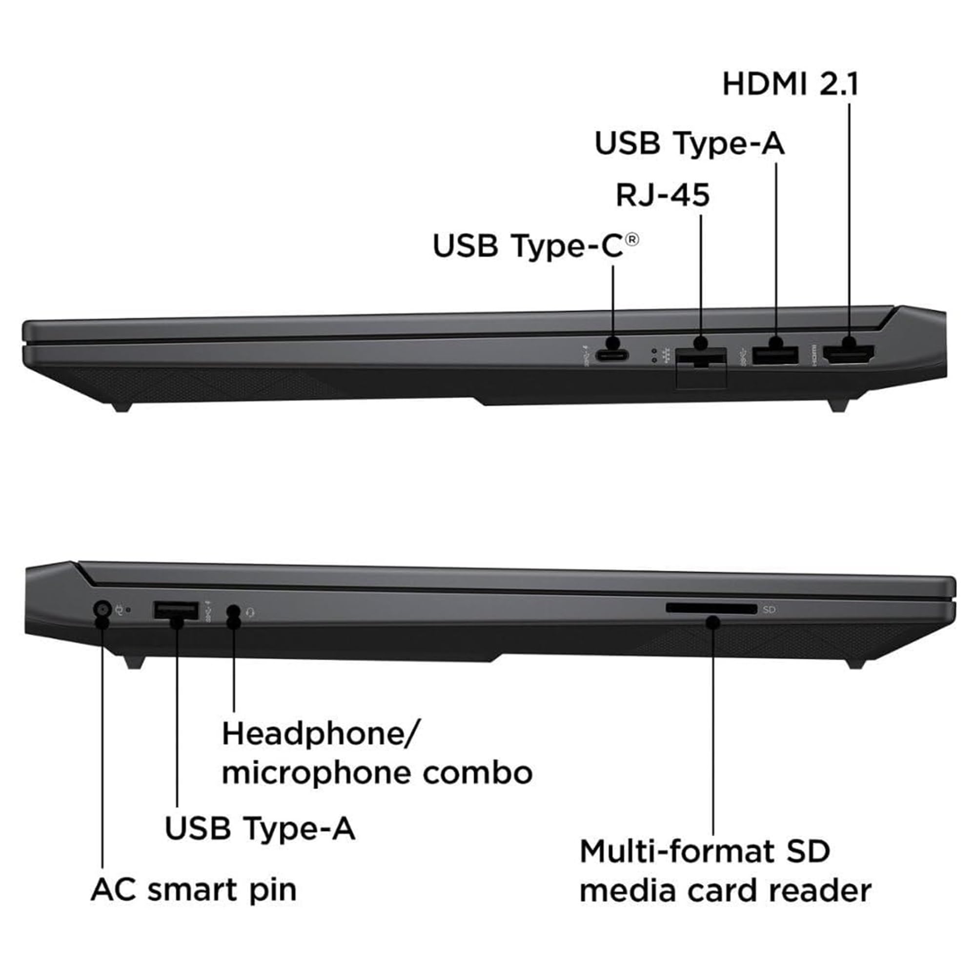 HP Victus 15.6" Gaming Laptop, AMD Ryzen 5-8645HS, 8 GB RAM, 512 GB SSD, NVIDIA GeForce RTX 2050 Graphics, FHD IPS Display, Up to 6 hrs 15 battery, Win 11, Mica Silver, 15-fb2002sa