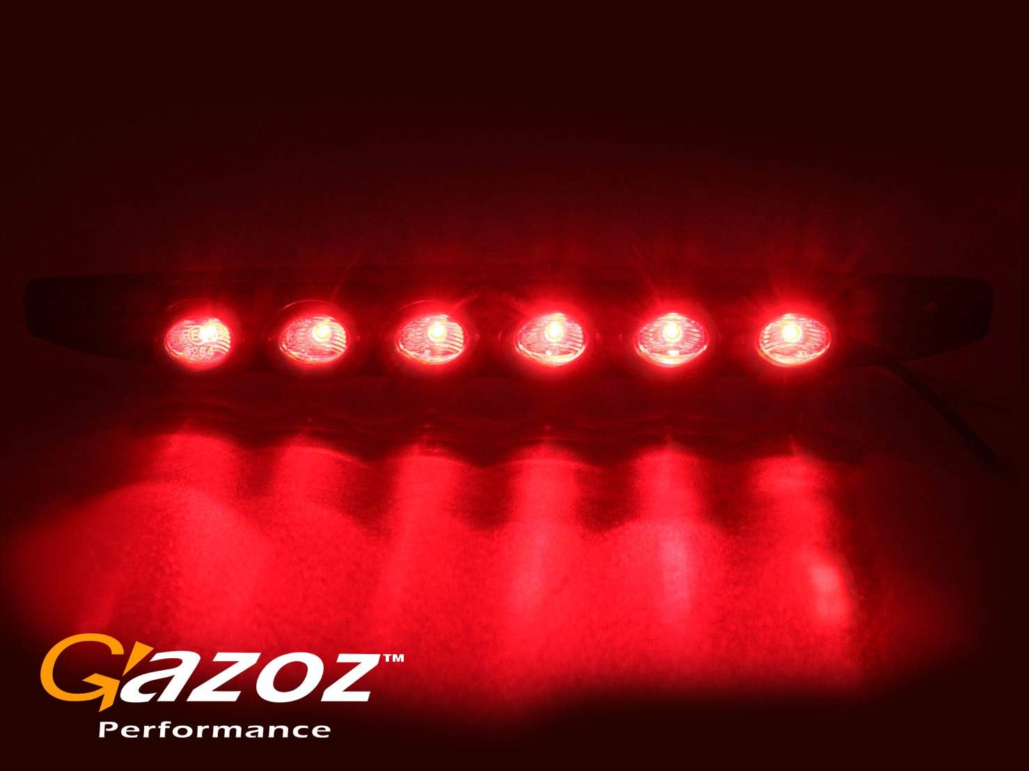 Rear Smoke LED 3rd Third Stop Brake Light Lamp for Smart 451 Fortwo Coupe Mk2