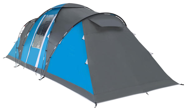 Coleman Spruce Falls 4 Tent | 4 Man Vis-a-Vis Family Tent with 2 opposite XXL size Bedrooms and Living area | 4 Person Camping Tent | 3000mm Waterproof | Sewn-in Groundsheet