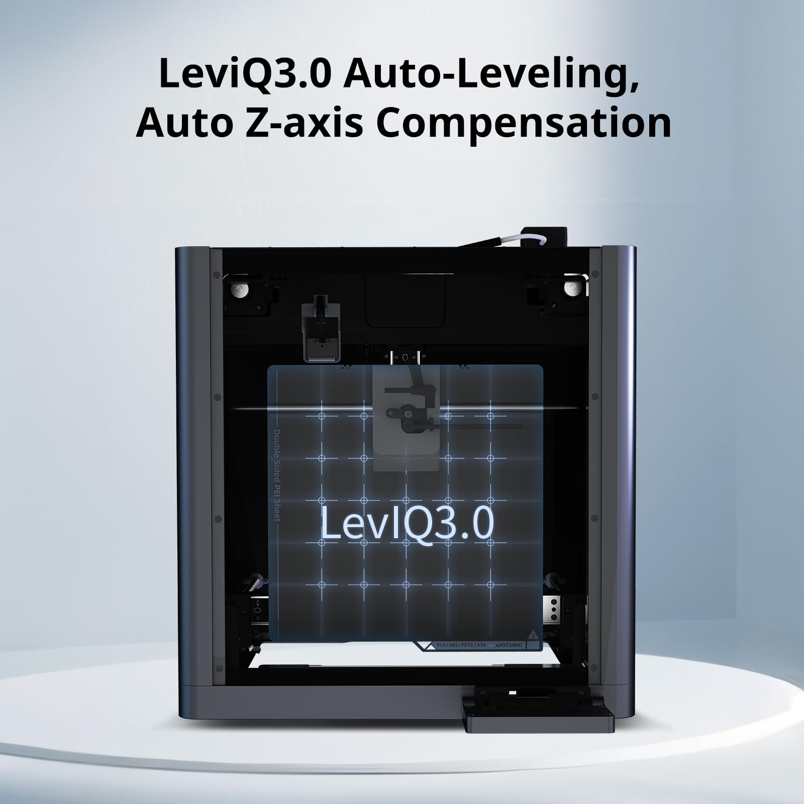 ANYCUBIC Kobra 3 V2 Combo 3D Printer, 600mm/s Fast Printing FDM 3D Printer, Multicolor Printing Up to 8 Colors, Active Drying, Upgraded Auto-leveling, Print Size 255x255x260mm, Realize Smooth Printing