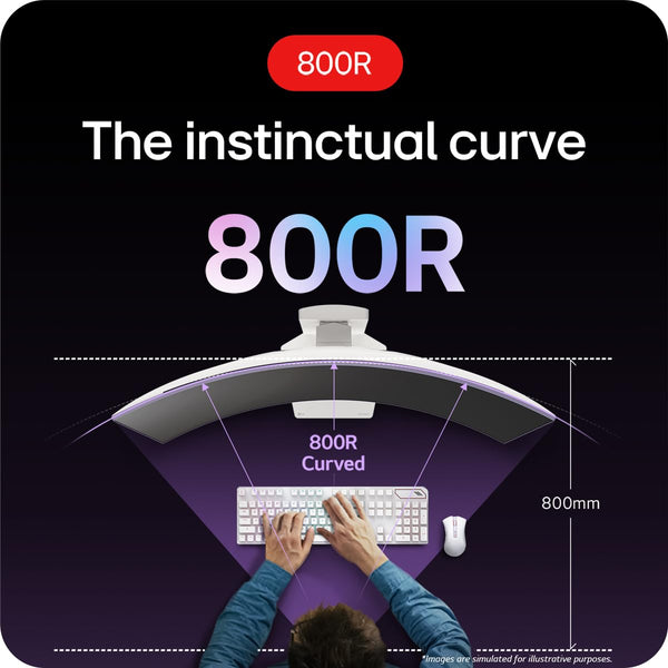 LG UltraGear OLED Gaming Monitor 32GS95UV-B, 32 inch UHD 4K, Dual mode 4K: 240Hz / FHD: 480Hz, 0.03ms Response Time, NVIDIA G-Sync & AMD FreeSync Premium Pro, 7W Stereo speakers, DisplayPort, HDMI 2.1