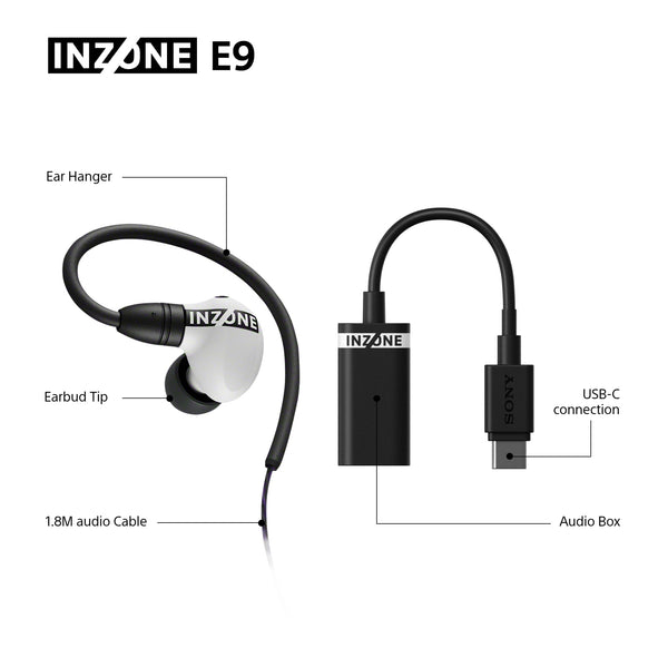 Sony INZONE H3 Wired Gaming Headset – PC/PS5, 360 Spatial Sound for Gaming, Lightweight 299g Design, Flip-to-Mute Boom Microphone, USB Audio Box for Custom EQ – Black