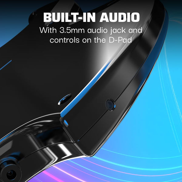 PDP RIFFMASTER Wireless Guitar Controller for PlayStation 5 and PlayStation 4, PS5/PS4, Rock Band 4, Audio Jack, Rechargeable Battery, Officially Licensed by Sony - Black