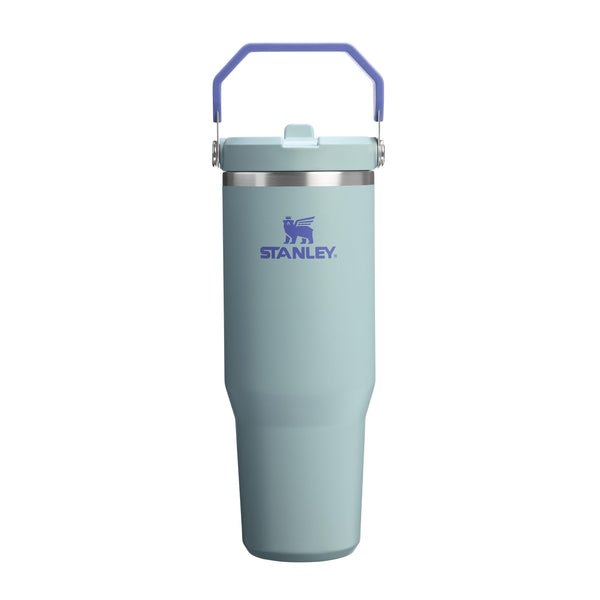 Stanley Flip Straw Tumbler 1.0 Water Bottle With Straw 0.89L - Keeps Cold For 12+ Hours - Easy To Carry - Dishwasher Safe - Stainless Steel Thermal Flask - BPA-Free Travel Mug - Navy