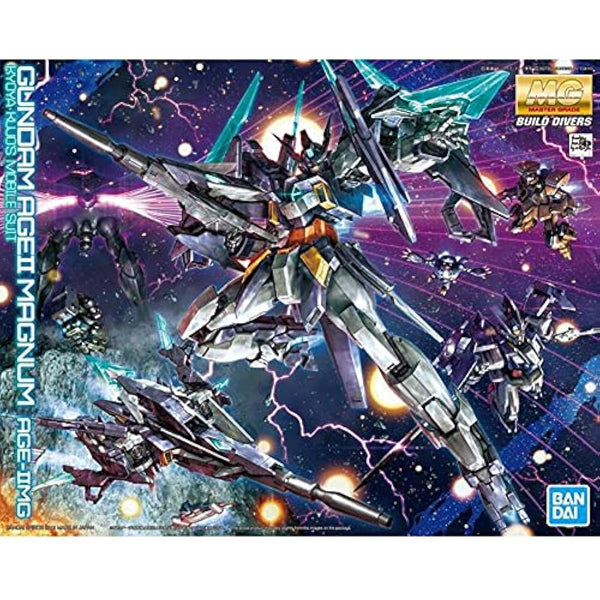GUNDAM - MG 1/100 AGE-IIMG Age II Magnum Gundam - Model Kit, Bandai MG