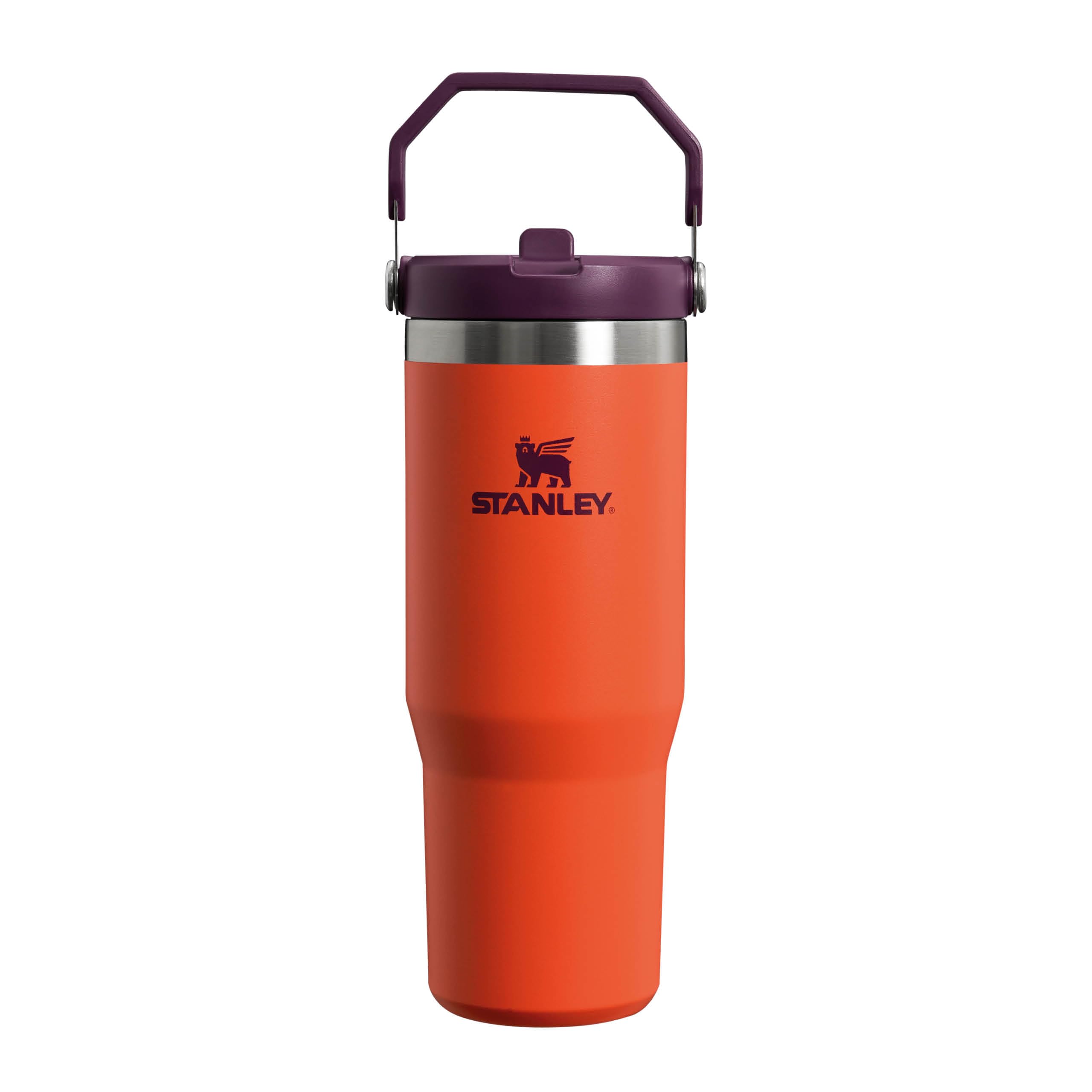 Stanley Flip Straw Tumbler 1.0 Water Bottle With Straw 0.89L - Keeps Cold For 12+ Hours - Easy To Carry - Dishwasher Safe - Stainless Steel Thermal Flask - BPA-Free Travel Mug - Navy