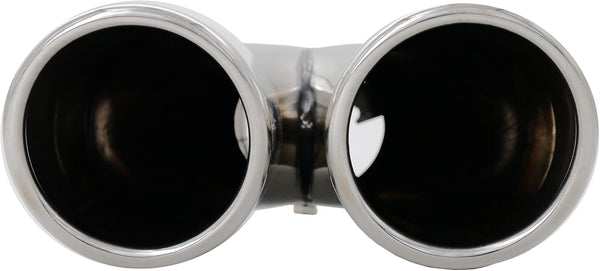 Simoni Racing TRX/18 Exhaust Tip Double Rounded Inox