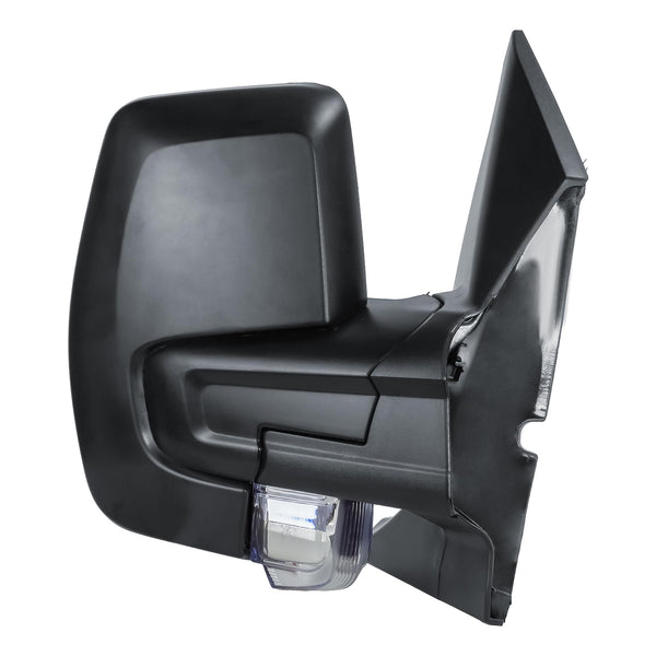 Repmacement Driver Right Side Door Wing Mirror O/S Electric and Heated Manual Folding with Textured Back Cover for Ford Transit Tourneo Custom 2015 to 2024