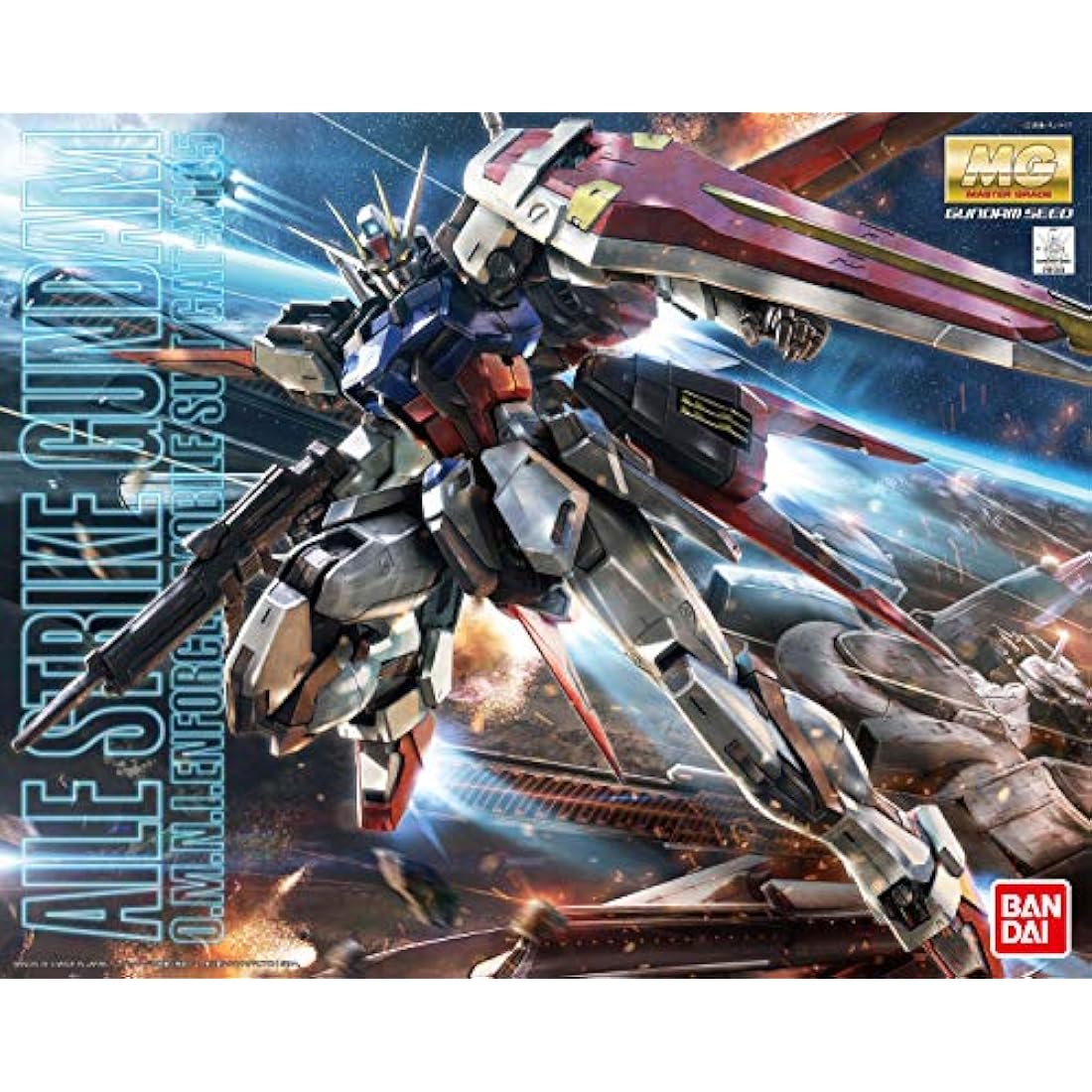 Gundam - Model Kit - MG 1/100 - Aile Strike Gundam - 18 CM
