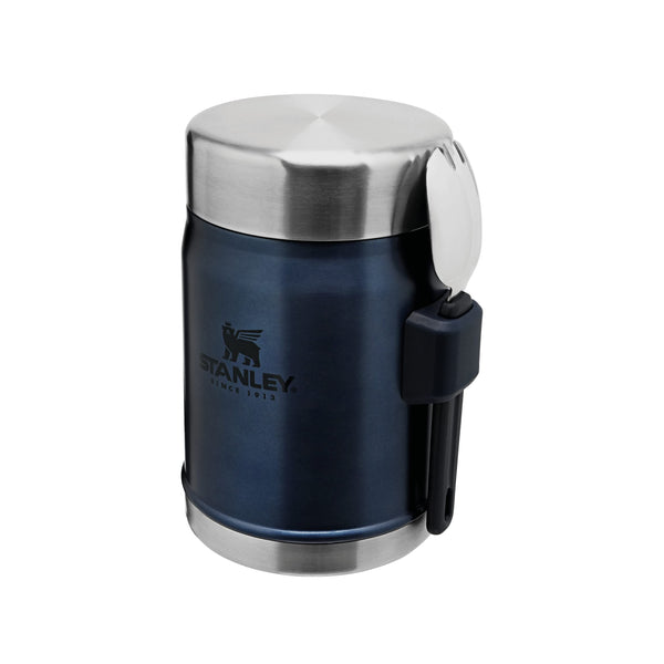 Stanley Classic Legendary Food Jar 0.4L With Spork - Keeps Cold For 7 Hours - BPA-Free Stainless Steel Soup Flask - Leakproof - Dishwasher Safe - Rose Quartz