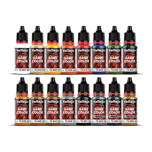 Acylicos Vallejo - 72299 - Acrylic 16 Colors for Fantasy Figures