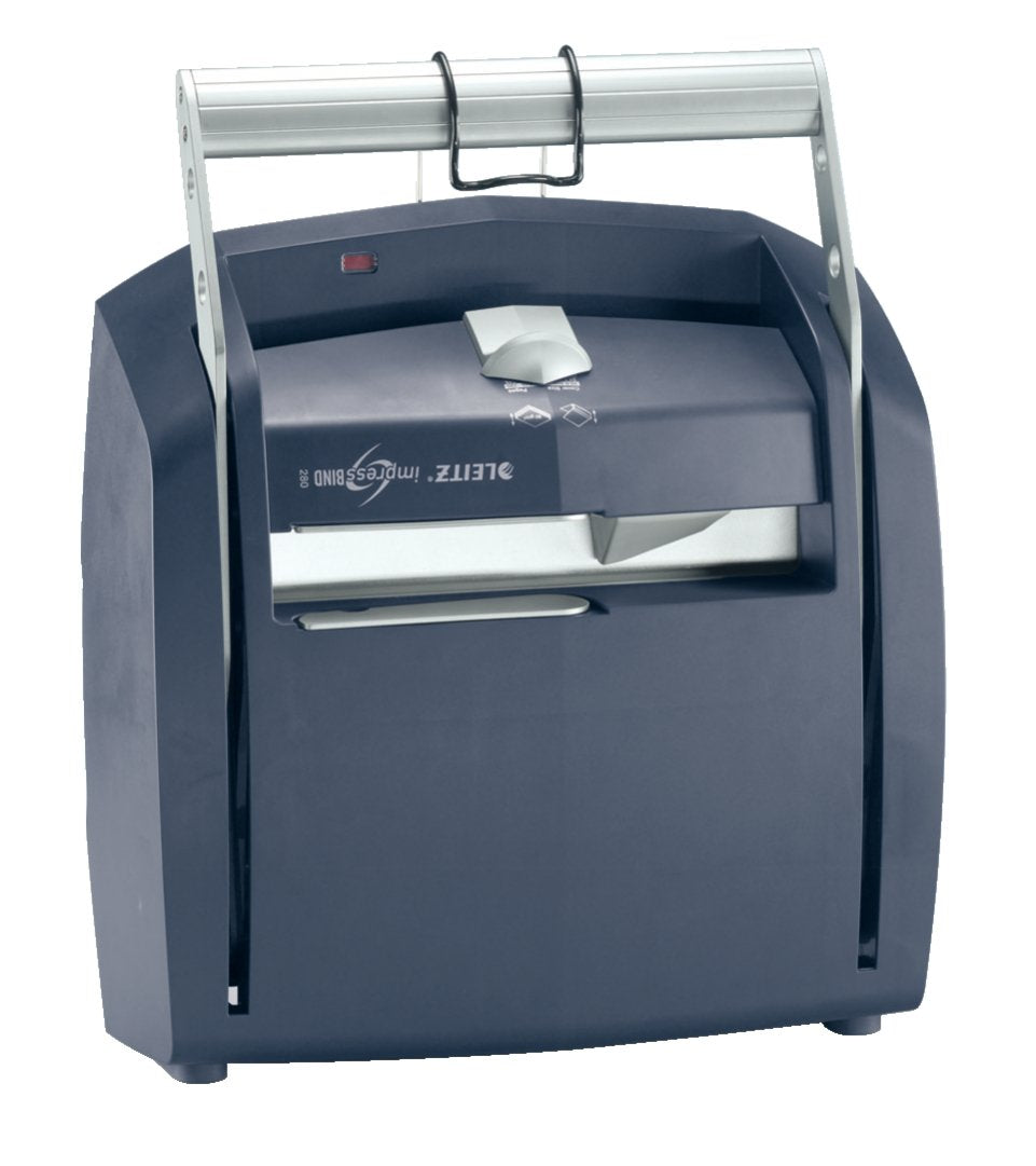 Leitz A4 Binding Machine, impressBIND 140, Silver/Blue