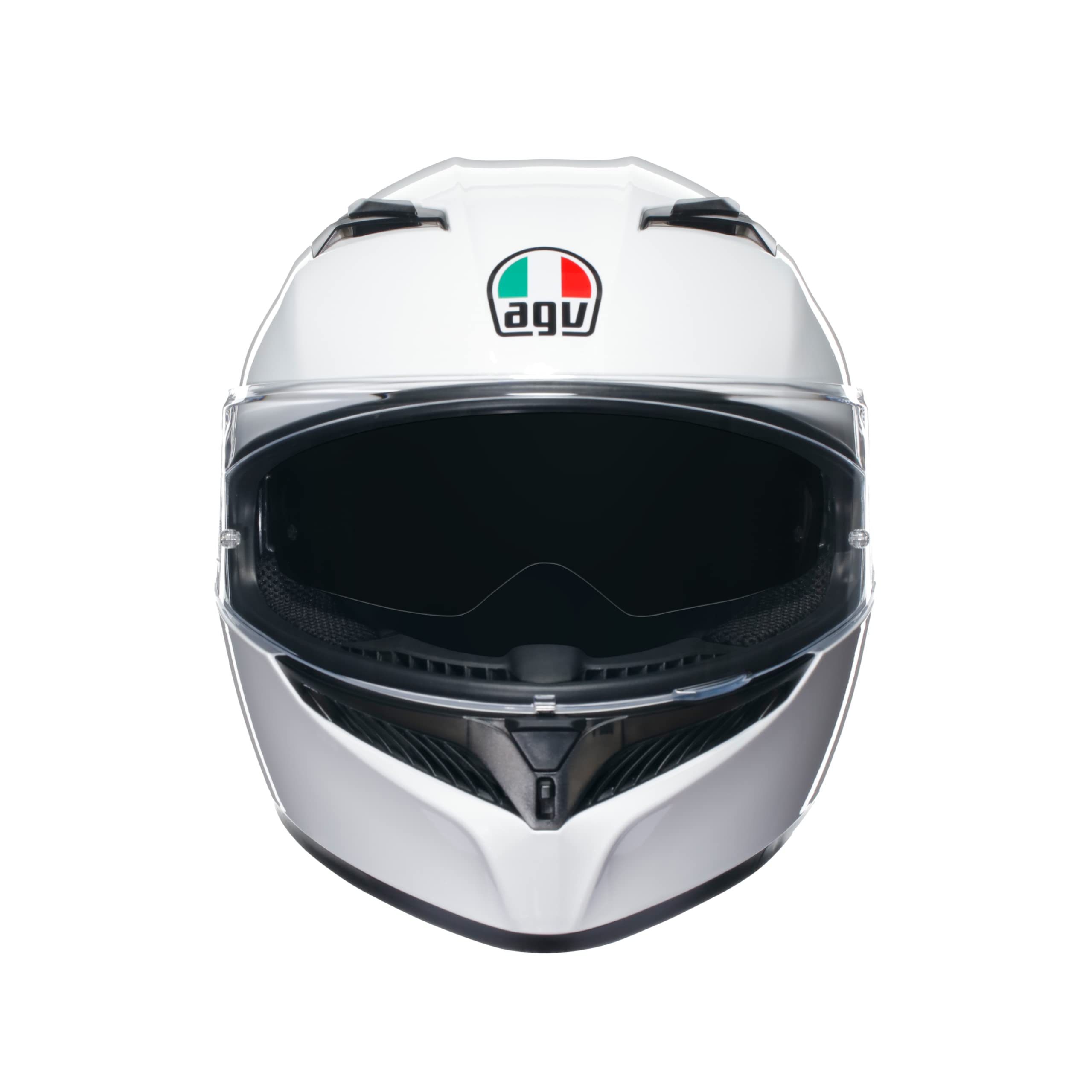 AGV K3 Full Face ECE 22.06 Motorcycle Helmet - Plain, Matt Black
