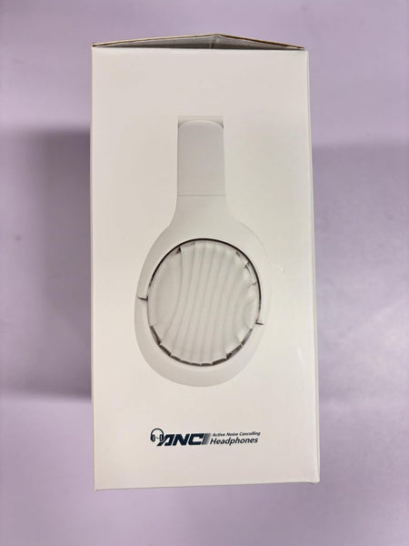 Active Noise Cancelling Wireless Headphones, 100H Playtime with Microphone, Over- Ear Bluetooth Headphones with Deep Bass,Fast Charging for Travel,Office,Home