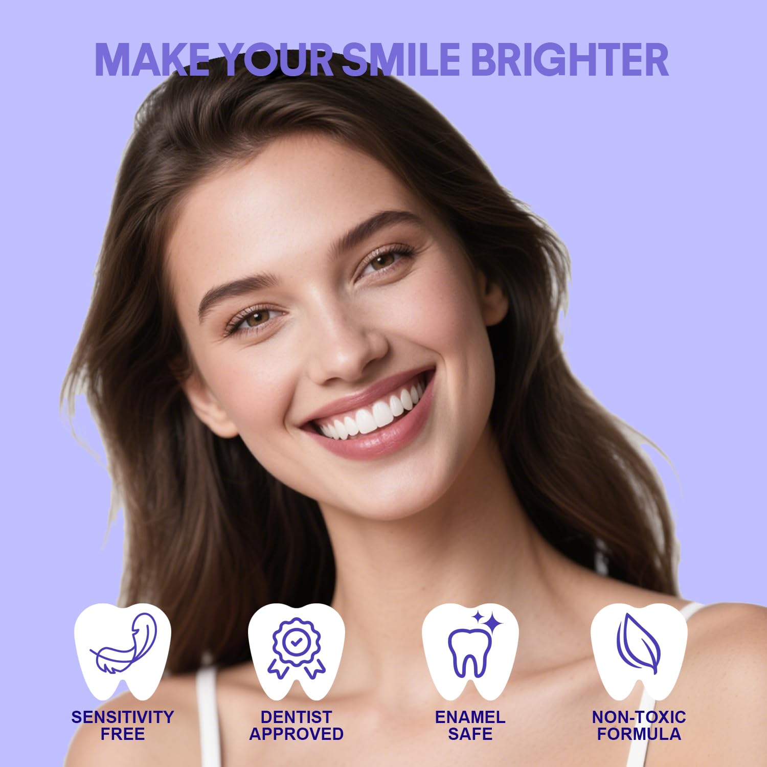 SarCop Teeth Whitening Powder - Enamel-Safe & Sensitivity-Free Natural Tooth Whitener for Coffee, Wine, Smoking Tea – Brighten Your Day, 1.7 oz