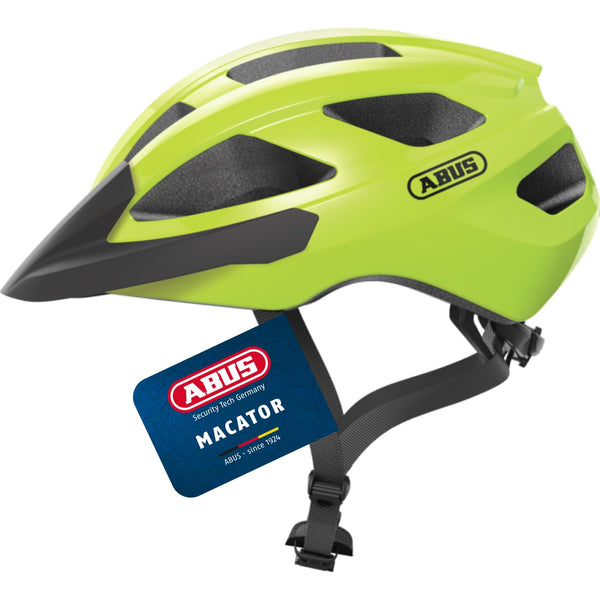 ABUS Macator Racing Bike Helmet - Sporty Bicycle Helmet for Beginners - for Women and Men