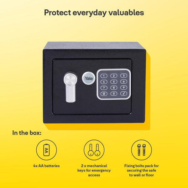 Yale - Electronic Alarmed Safe Laptop - Standard Security - YLC/200/DB2