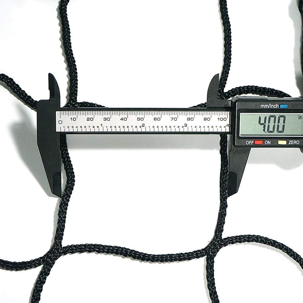 Aoneky 10x20ft /10x30ft Football Rebounder Net, 2.5mm Polyester Cord, 4''x4'' Square Mesh - Heavey Duty Backstop Barrier Net, Football Containment Net