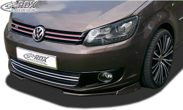 RDX Racedesign Front spoiler Vario-X compatible with Volkswagen Touran 2011- & Caddy 2010- (PU)
