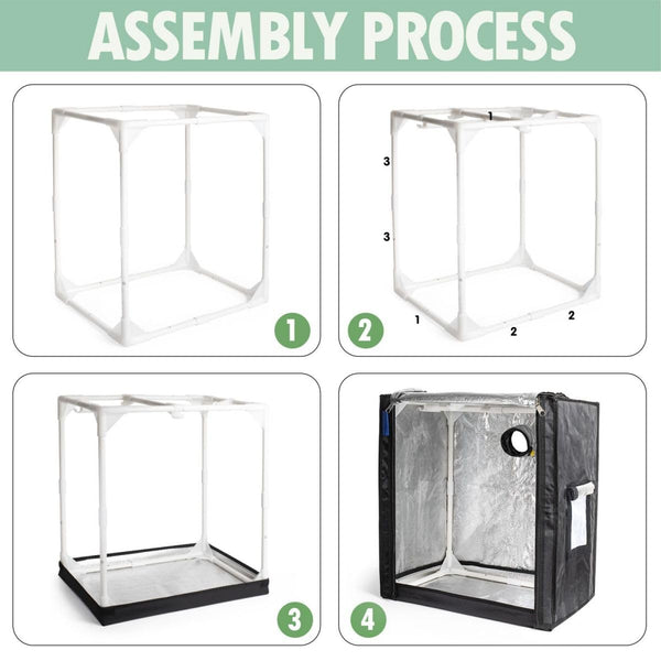 POTLAB Small Grow Tent for AeroGarden Indoor Garden, Mini Grow Tent for Hydroponics Growing System,Protection Enclosure for Indoor herb Garden