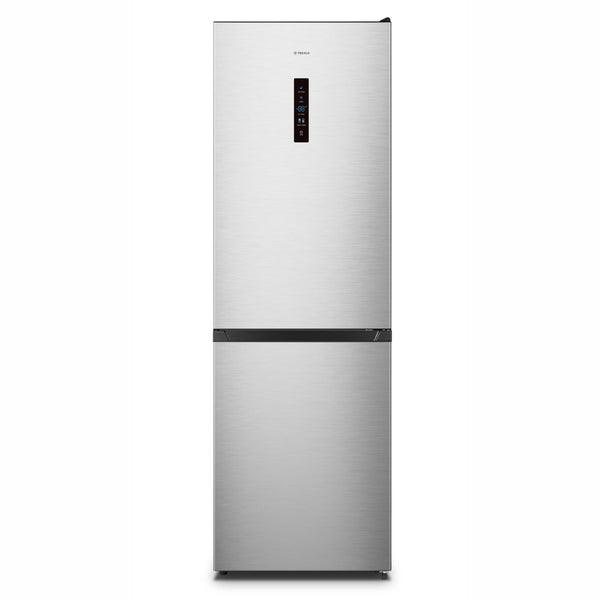 Teknix FFH1825WB 55cm Freestanding 50/50 Fridge Freezer - 256 Litre Capacity - Total No Frost - Non-plumbed Water Dispenser - Black, H182.5 x W55 x D56.2 (cm)