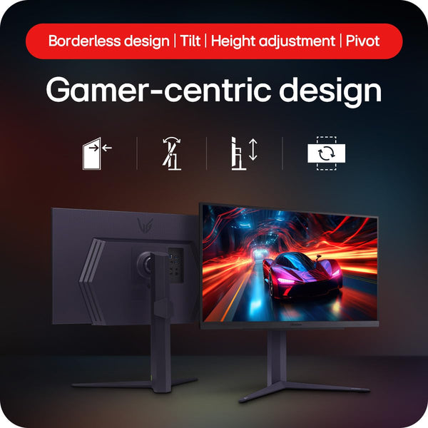 LG UltraGear G8 Gaming Monitor 27G850A – 4K UHD Nano IPS 27 inch, Dual-Mode 240Hz / 480Hz, 1ms (GtG), AMD FreeSync Premium Pro, DisplayHDR 600, DP 2.1, HDMI 2.1, Black